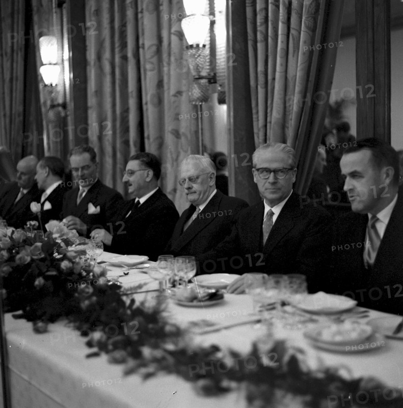 50th anniversary of the Simplon railway tunnel, celebration in Milan 1956