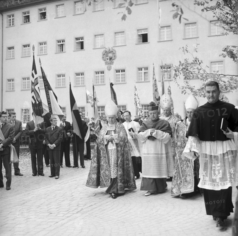 Consecration Bishop Josef Hasler in St. Gallen 1957