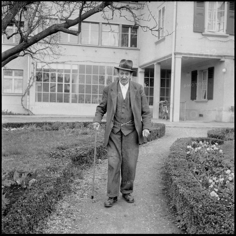 Gottlieb Streun, the last postillion in Thun 1960
