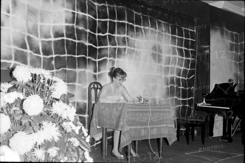 Lilo Pulver reading ""Heidi"", Theater am Neumarkt Zurich 1968