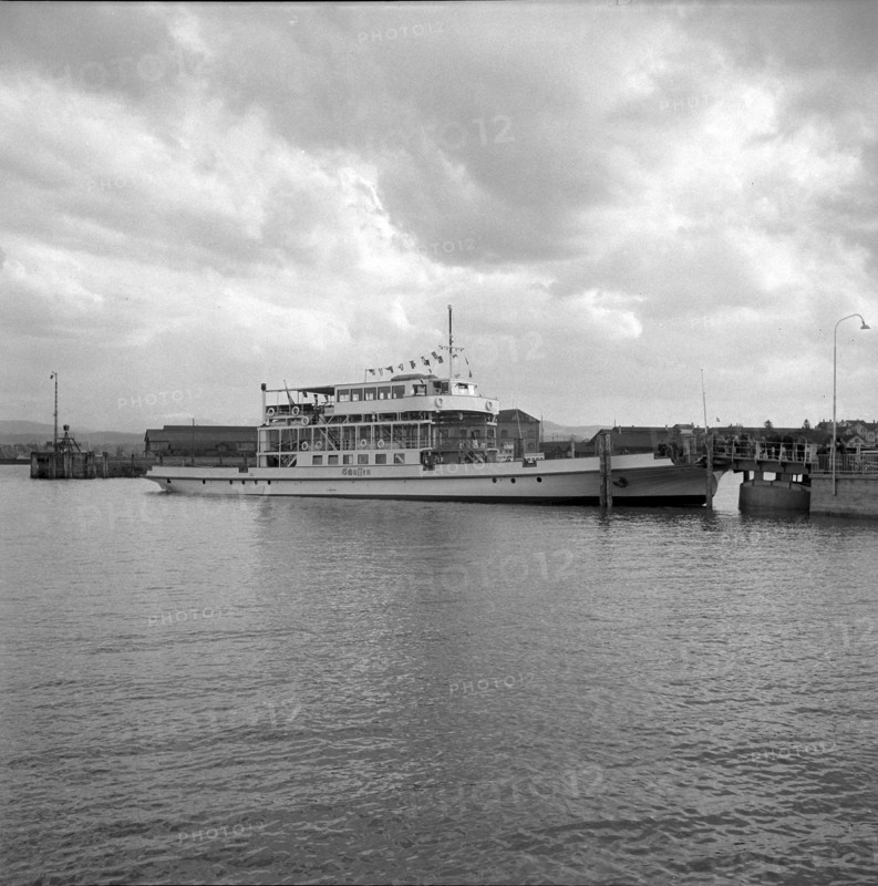 Romanshorn - Friedrichshafen ferry, 1955