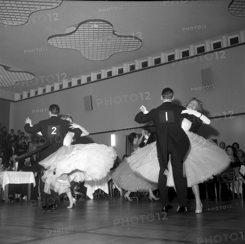 Grand Prix of Switzerland"", dance tournament for amateurs. Zurich 1959