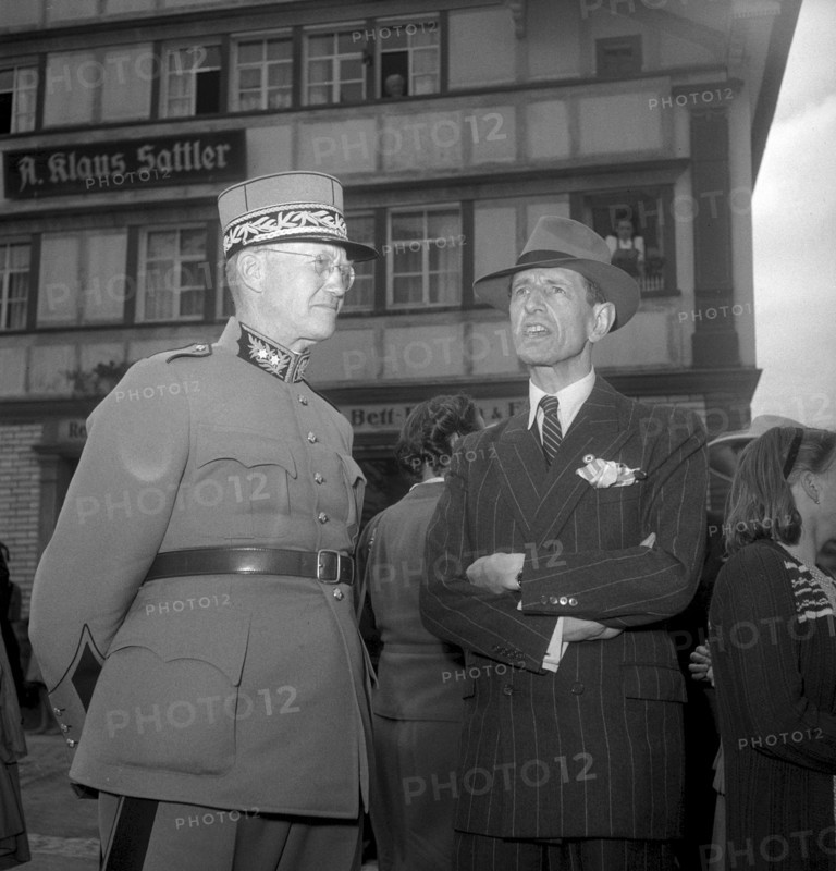 Commemoration to celebrate Red Cross founder Henri Dunant' s 120th birthday, Heiden 1948