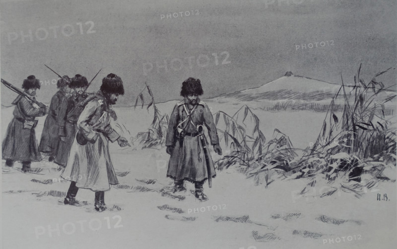 The Japanese were here Drawing by Ivan Vladimirov (1869/1870-1947)