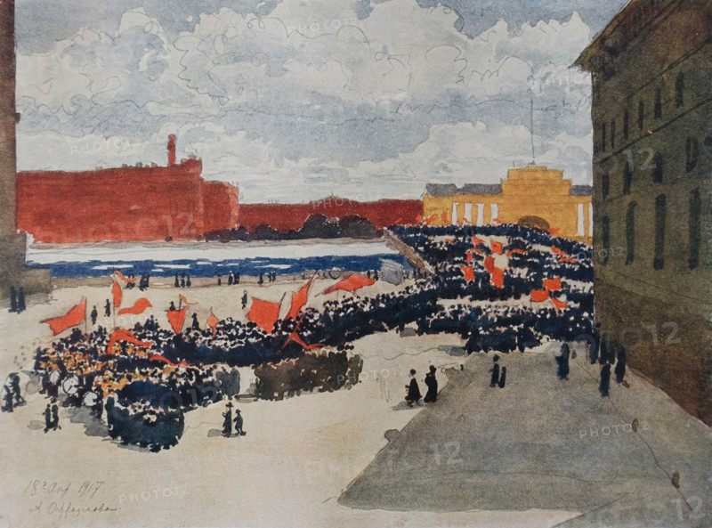 May 1, 1917  Saint Petersburg Ostroumova-Lebedeva Anna Petrovna (1871-1955)