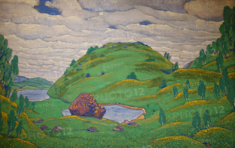 Kiss of Earth 1912 Roerich Nicholas Konstantinovich (1874-1947)