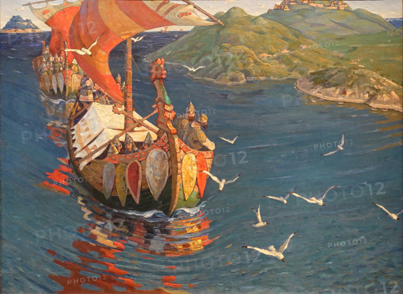 Guests from overseas 1901 Roerich Nicholas Konstantinovich (1874-1947)