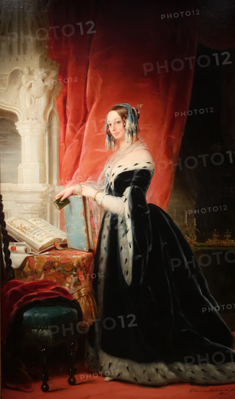 Portrait of Princess Maria Feodorovna Baryatinskaya 1841 Christina Robertson (1796-1854)