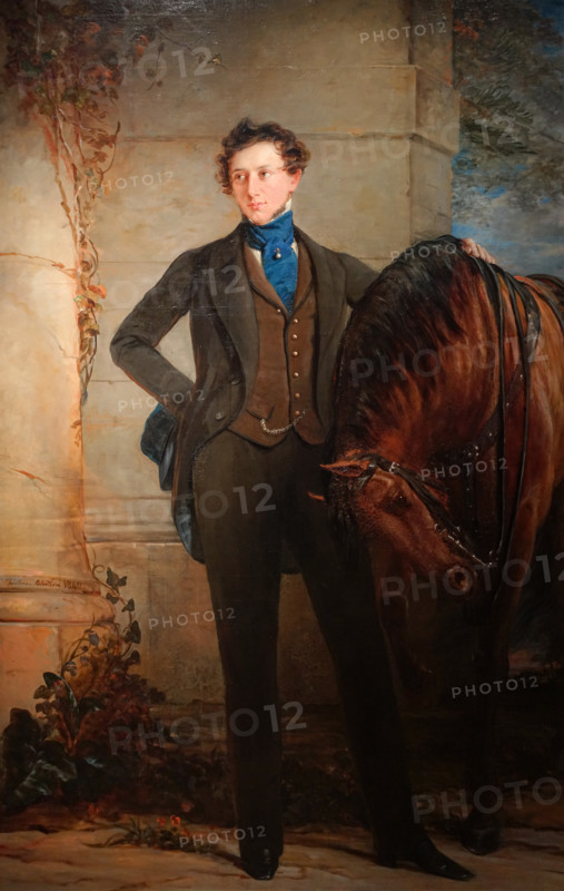 Portrait of Count Vladimir Petrovich Orlov-Davydov (1809-1882) 1840s Christina Robertson (1796-1854)