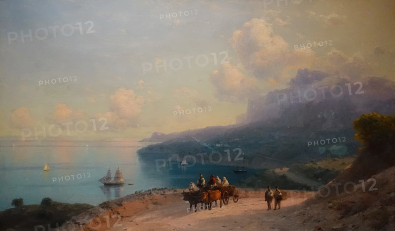 Seashore (Crimean coast near Mount Ai-Petri) 1890 Aivazovsky Ivan Konstantinovich (1817-1900)