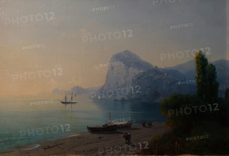 Sudak Fortress Crimea 1893 Aivazovsky Ivan Konstantinovich (1817-1900)
