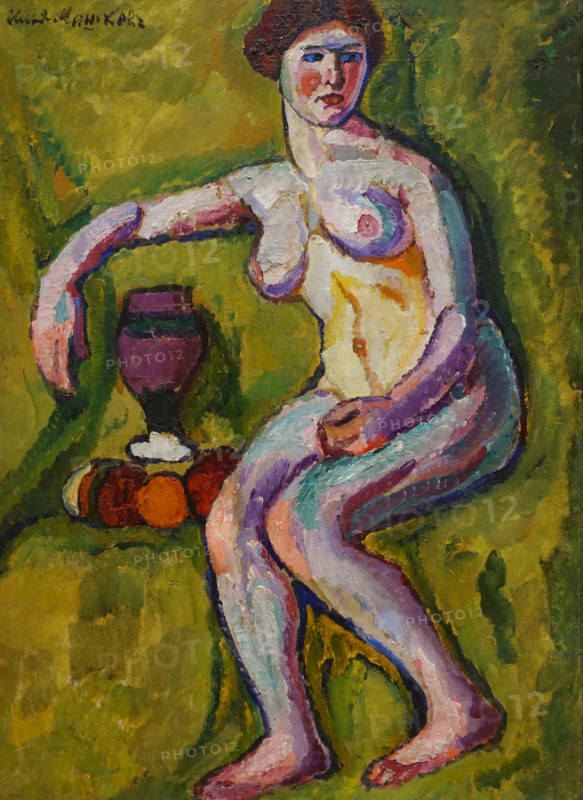 Seated model 1909 Mashkov Ilya Ivanovich (1881-1944)