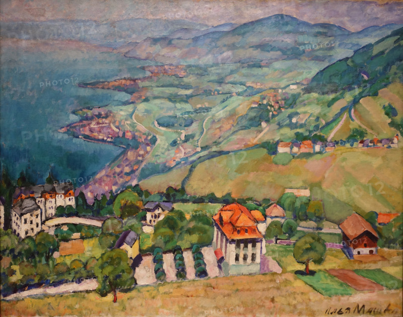 Mountain Landscape 1914 Mashkov Ilya Ivanovich (1881-1944)