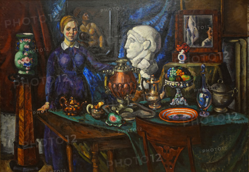 Interior 1918 Mashkov Ilya Ivanovich (1881-1944)