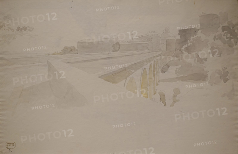Ariccia Ponte di San Rocco Second half of the 1840s - 1850s Ivanov Aleksander Andreevich (1806-1858)