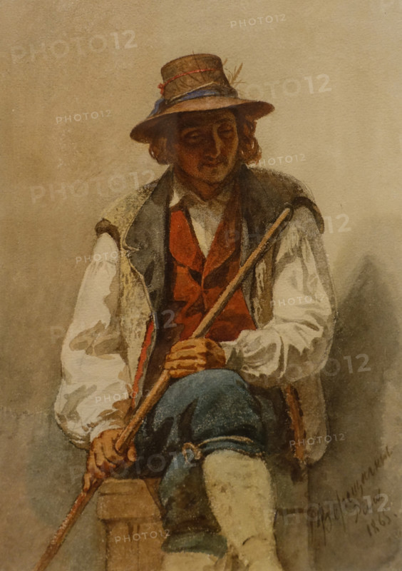 Roman Shepherd 1865 Vasiliy Vereshchagin (1835-1909)