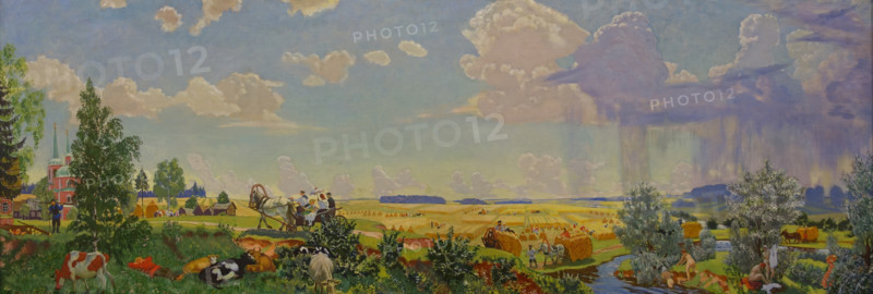 Summer Voyage to Terem 1918 Kustodiev Boris Mikhailovich (1878-1927)