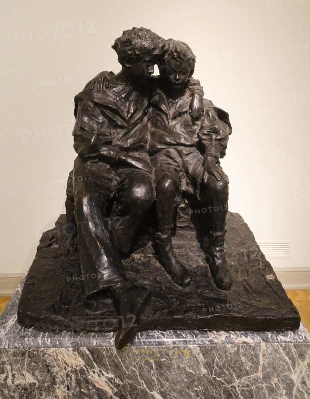 Children 1900 Paolo Trubetskoy (1866-1938) Bronze