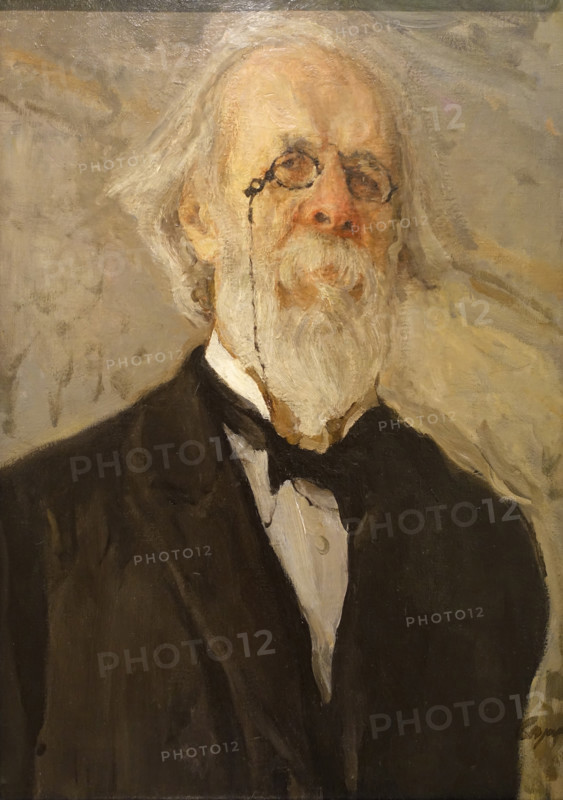 Portrait of the lawyer Dmitry Vasilyevich Stasov (1828-1918) 1905 Valentin Aleksandrovich Serov (1865-1911)
