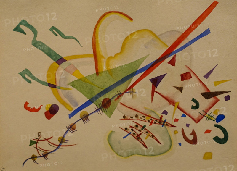 Color composition 1920 Kandinsky Wassily (1866-1944) Watercolor on paper