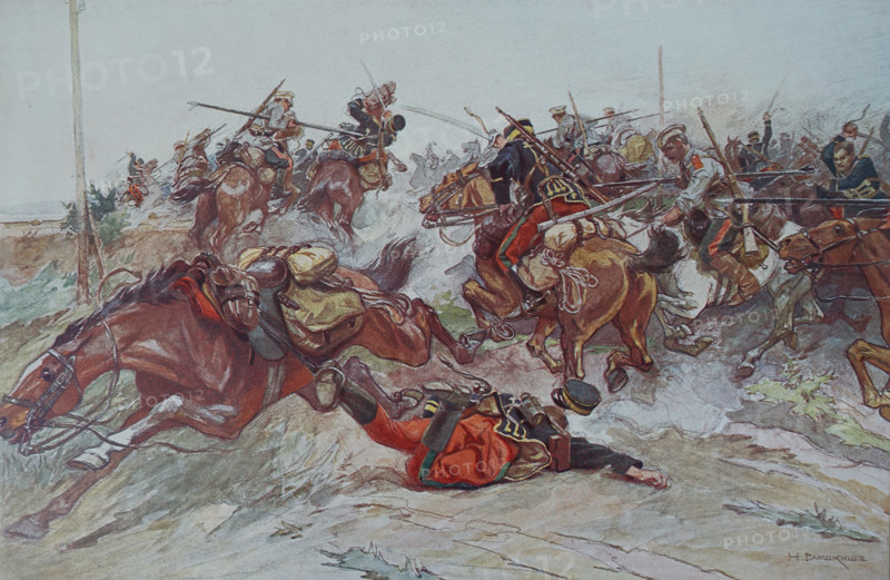 Battle of Wafangou May 17, 1904 Samokish Nikolai Semenovich (1860-1944)