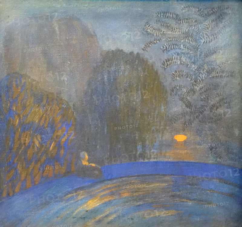 Moonlight 1906 Pyotr Utkin (1877-1934)