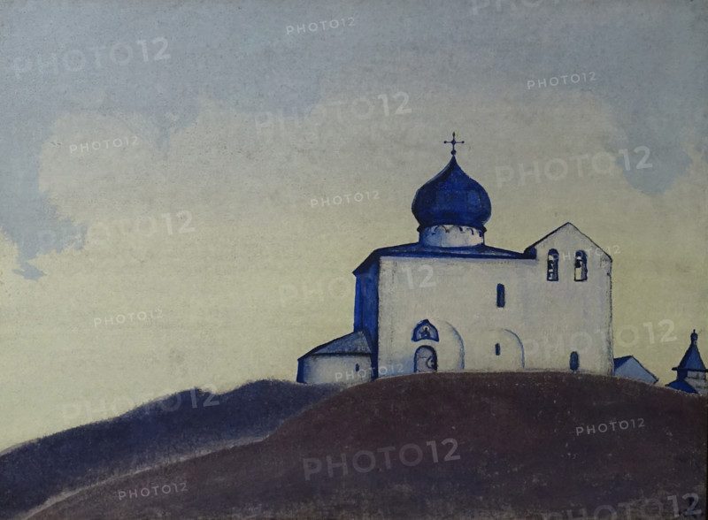 Church in the name of Saint Venerable Sergius of Radonezh in America 1931 Roerich Nicholas Konstantinovich (1874-1947)