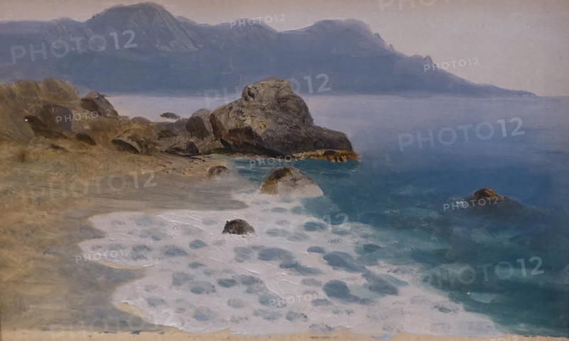 Seashore Surf Study 1887 Kuindzhi Arkhip Ivanovich (1842-1910)