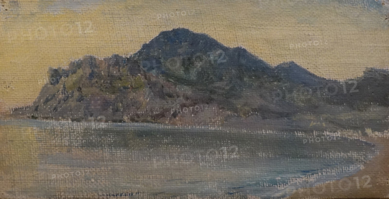 Kara-Dag Mountain Crimea 1912 Oil on canvas Polenov Vasily Dmitrievich (1844-1927)