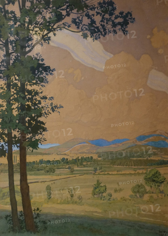 Baidar Valley Crimea 1918 From the collection: St Petersburg period Bilibin Ivan Yakovlevich (1876-1942)