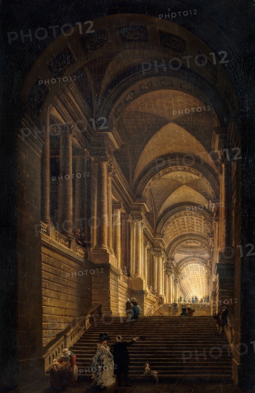 Staircase of an Imaginary Palace.