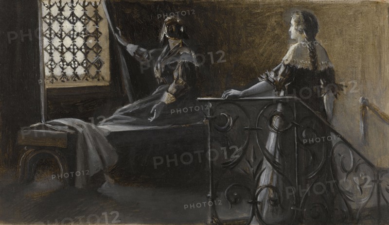 Ethel and the Veiled Woman.