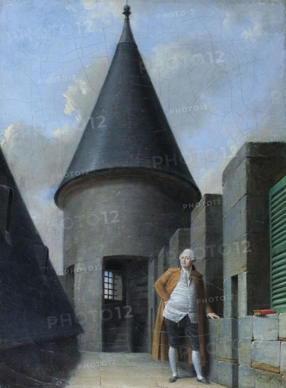 Louis XVI at the Temple.