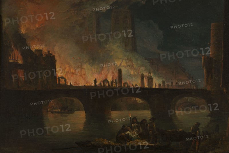 The Fire at the Hotel-Dieu.