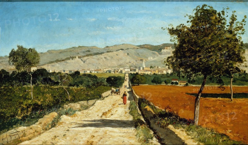 View of Saint-Saturnin-les-Apt.