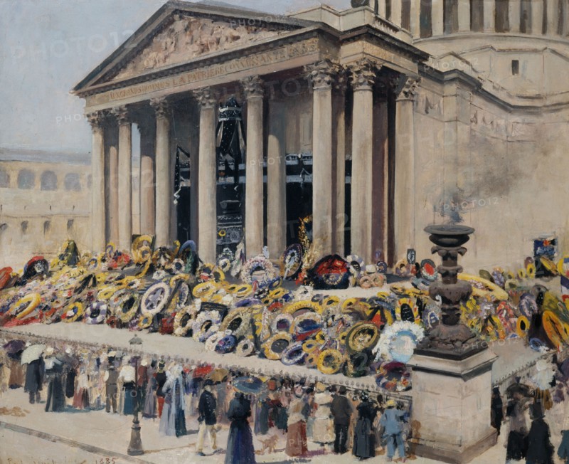 The Funeral of Victor Hugo.