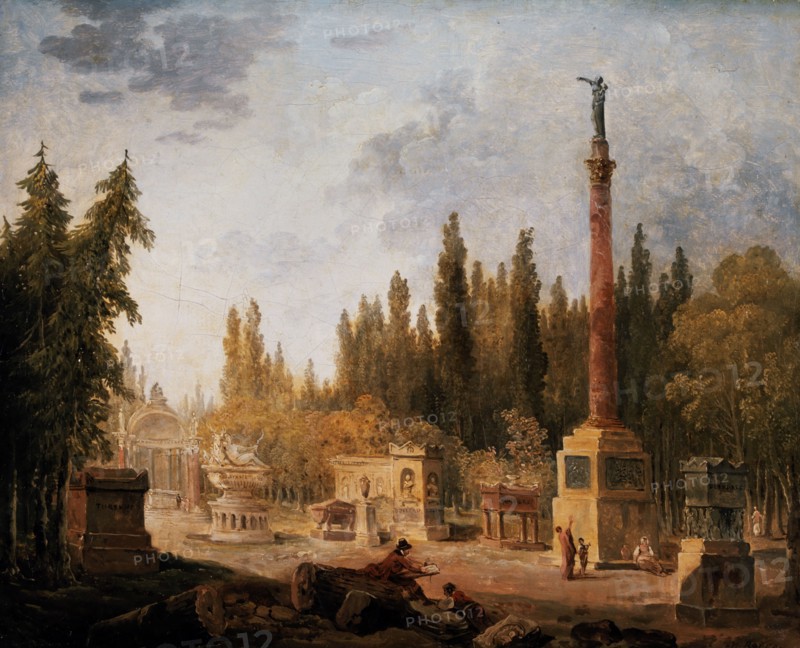 The Garden of the Museum of French Monuments.