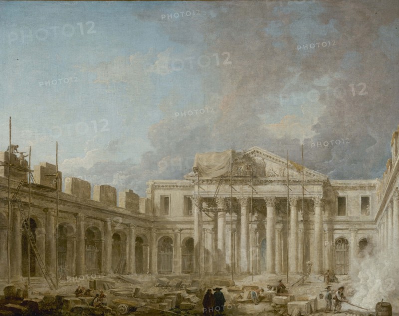The School of Surgery Under Construction.