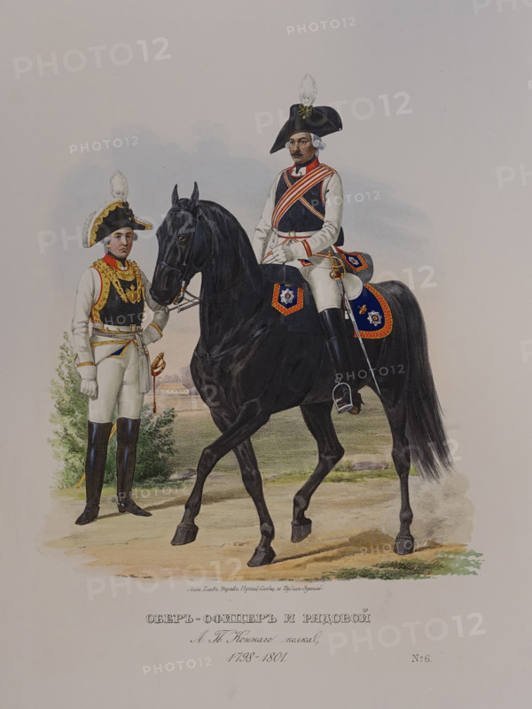 Company officer and enlisted man.
