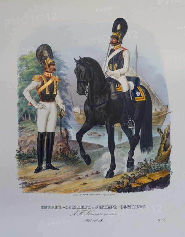 Field-officer and Non-commissioned officer.