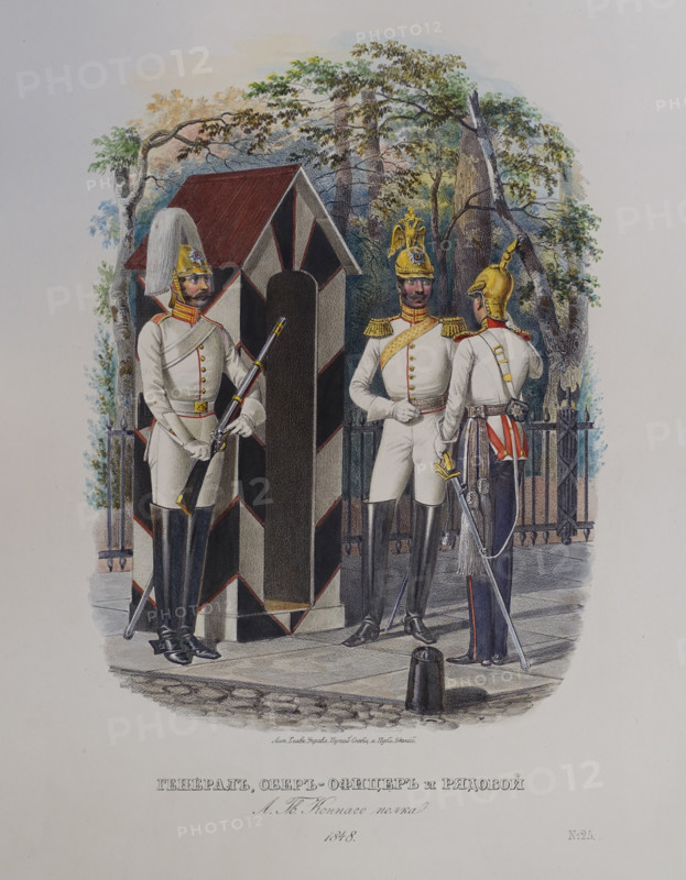 General, Company officer and private.
