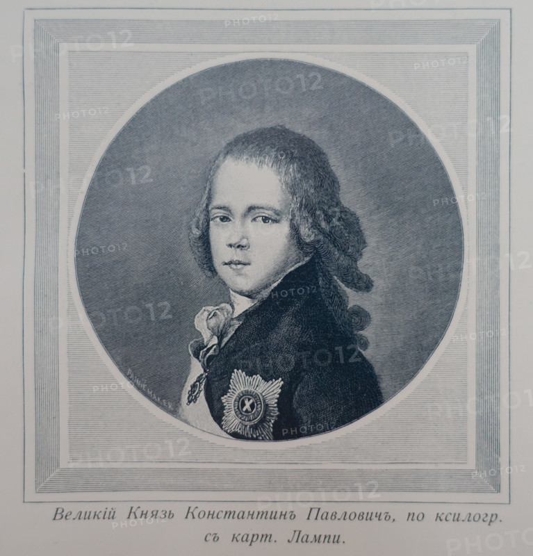 Tsarevich Konstantin Pavlovich.