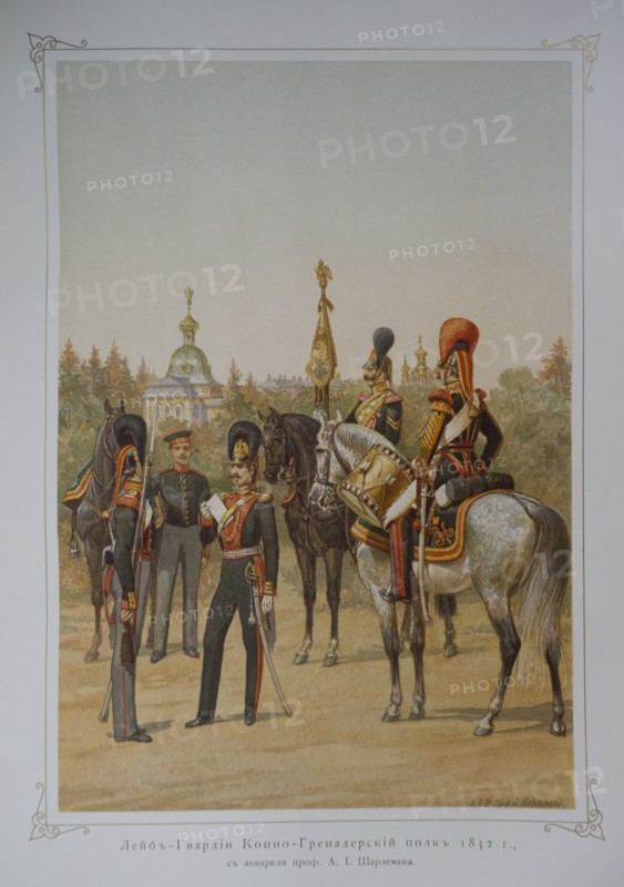 The Life Guards Horse Grenadier Regiment.