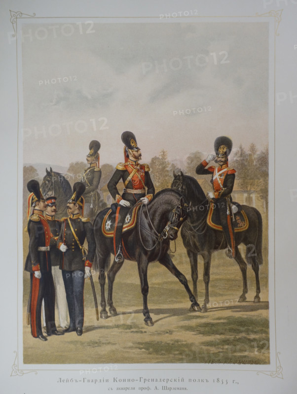 The Life Guards Horse Grenadier Regiment.