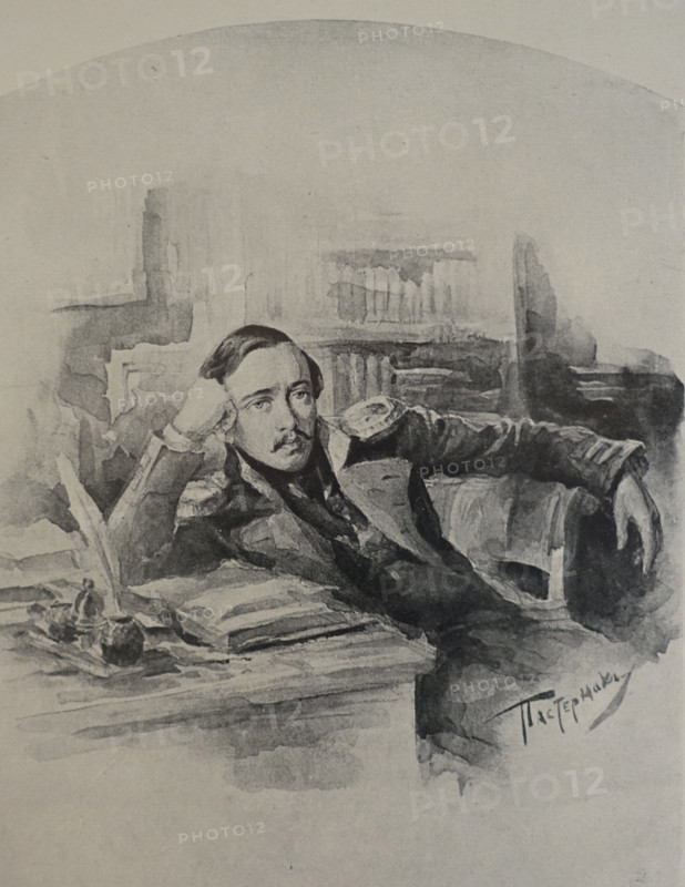 Russian poet Mikhail Yuryevich Lermontov.