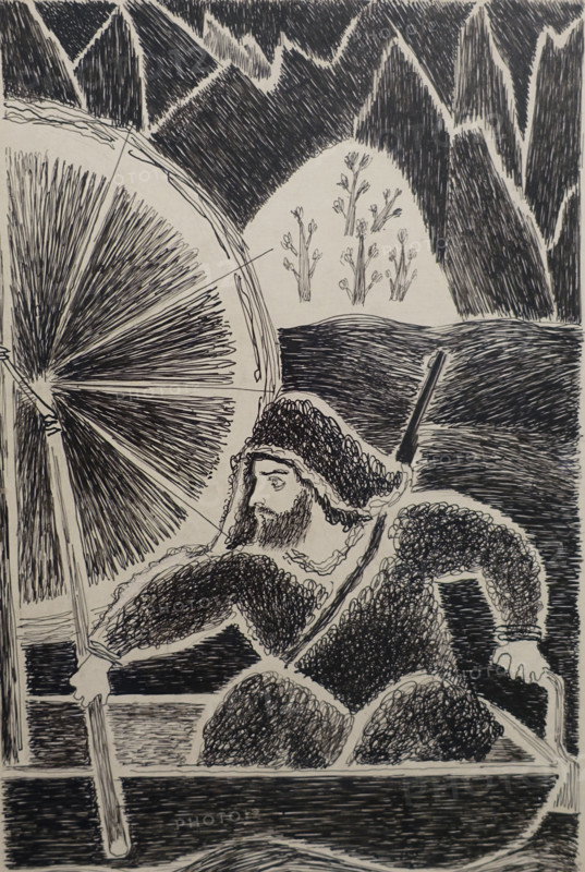 The novel Robinson Crusoe.