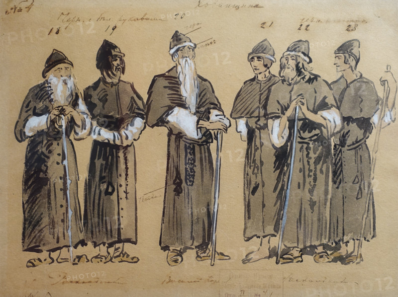 Costume Design for the opera Khovanshchina.