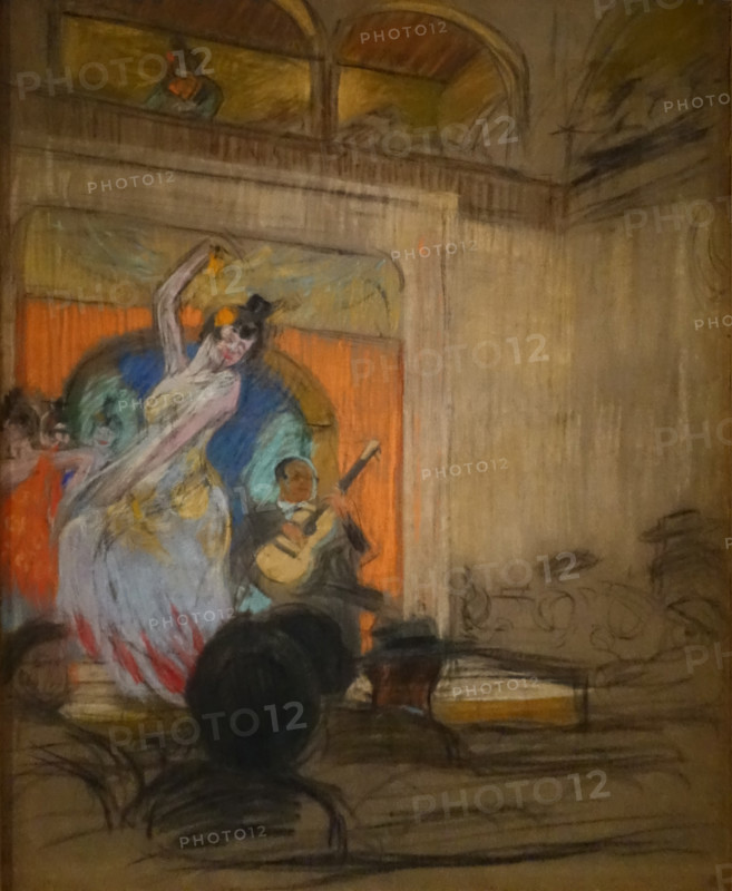 Female Dancer in a Cabaret.