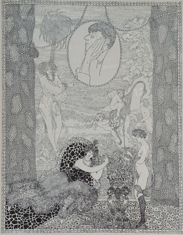 Tribute to Aubrey Beardsley.