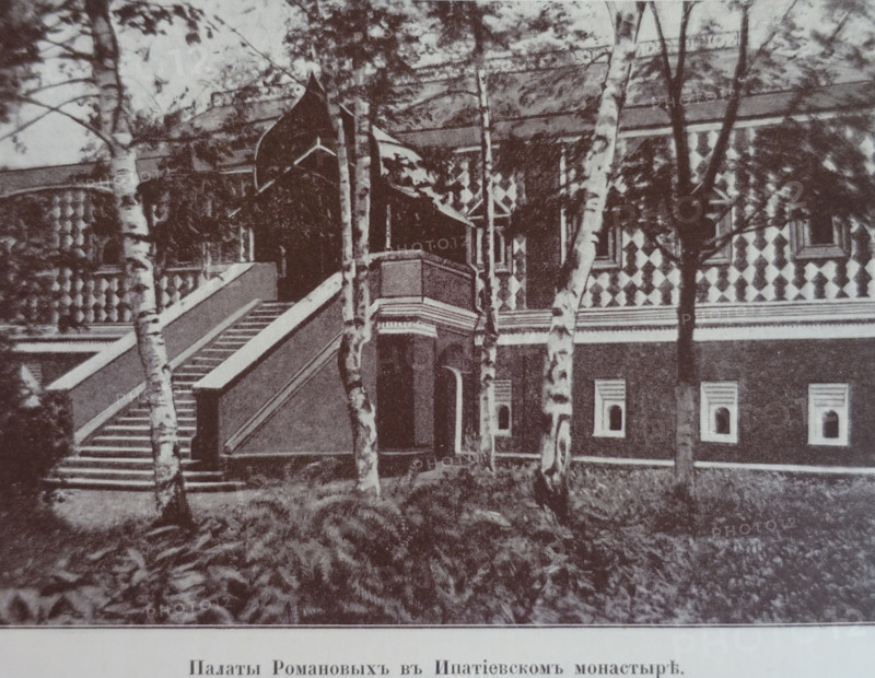 Chambers of the Romanovs in the Ipatiev Monastery.